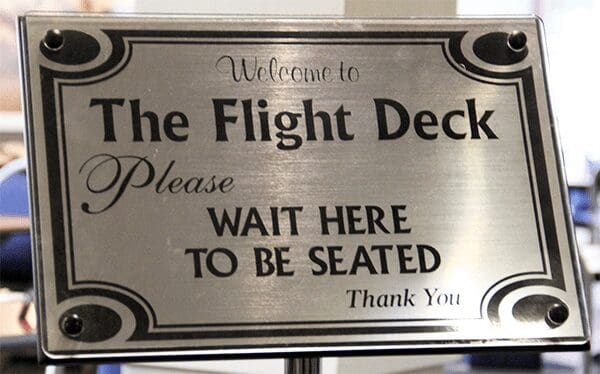 Flight Deck Restaurant